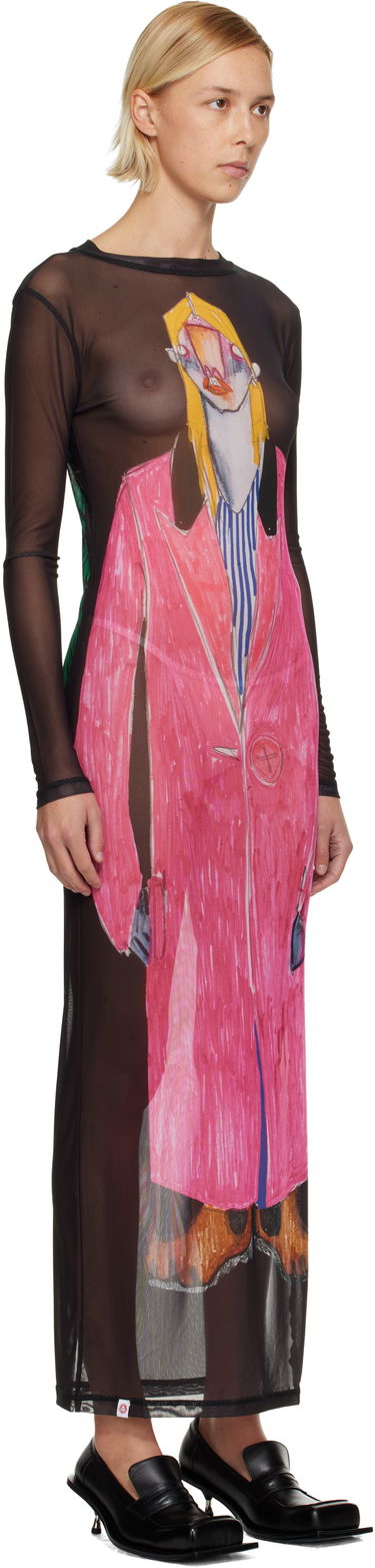 Šaty Charles Jeffrey Loverboy Charles Jeffrey LOVERBOY Powermesh Maxi Dress Rôznofarebný | 52060301, 1