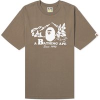 Tričko BAPE Camp T-Shirt Hnedá | 001TEJ801046M-BRN, 1