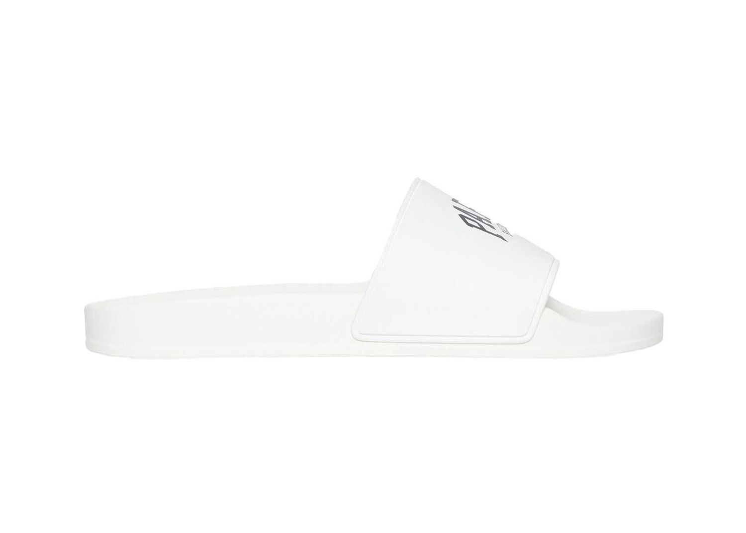 Tenisky a topánky Balenciaga City Pool Slide Paris White Biela | 689031W1S9A9001, 0
