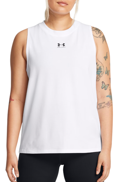 Tielko Under Armour Rival Muscle Tank Biela | 1383659-100, 0