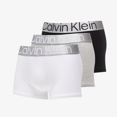 Boxerky CALVIN KLEIN Ckr Steel Cotton Trunk 3Pk Rôznofarebný | NB3130A MPI, 0