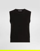 Dolce & Gabbana Cashmere Sleeveless Sweater