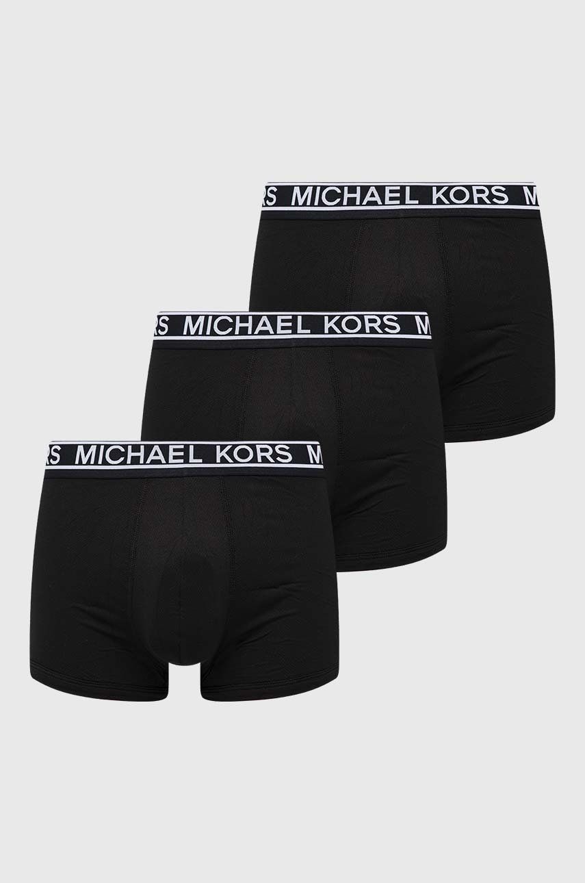 Boxerky Michael Kors Boxers 3-pack Čierna | 6BR1T11133, 0