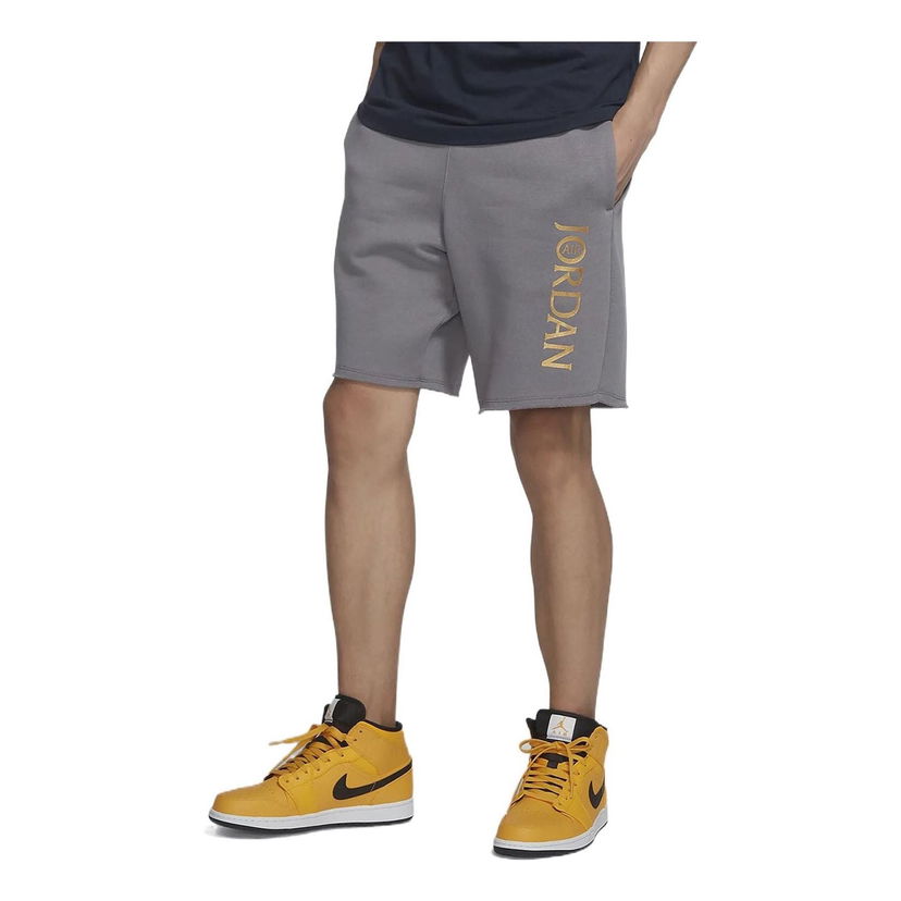 Šortky Jordan Sportswear Wordmark Shorts Šedá | AV0693-056