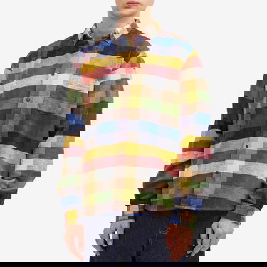 Košeľa YMC Dean Checkered Shirt Rôznofarebný | P2XAB-90, 2
