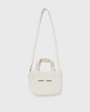 Tote bag Samsoe Samsoe Samsøe Samsøe Safrinka Mini Shopper Bag Béžová | F24200050-SILVER-GREEN, 0