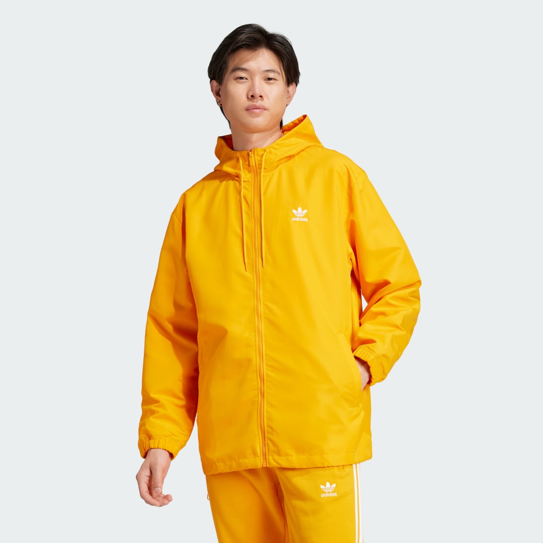 Vetrovka adidas Originals Originals Trefoil Windbreaker Jacket Žltá | IZ2423, 0