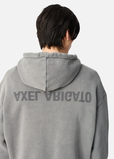 Mikina AXEL ARIGATO Distort Washed Hoodie Šedá | A3434001, 5