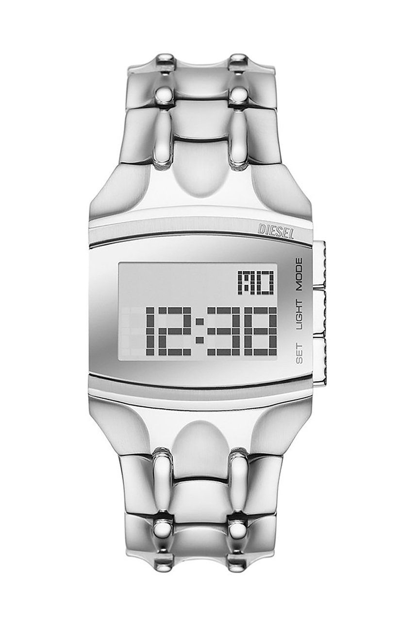 Hodinky Diesel Croco Digi Digital Stainless Steel Watch Metalická | DZ2155, 0
