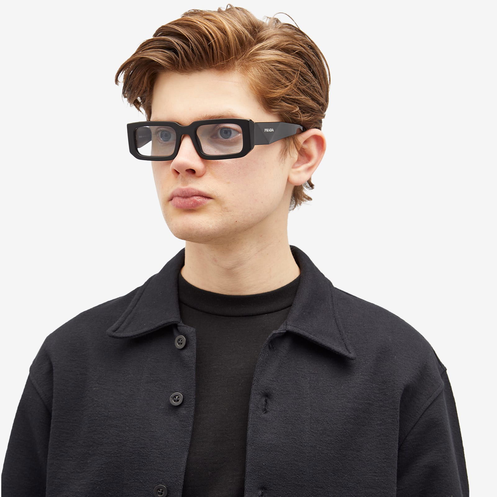 Rectangular Sunglasses in Black