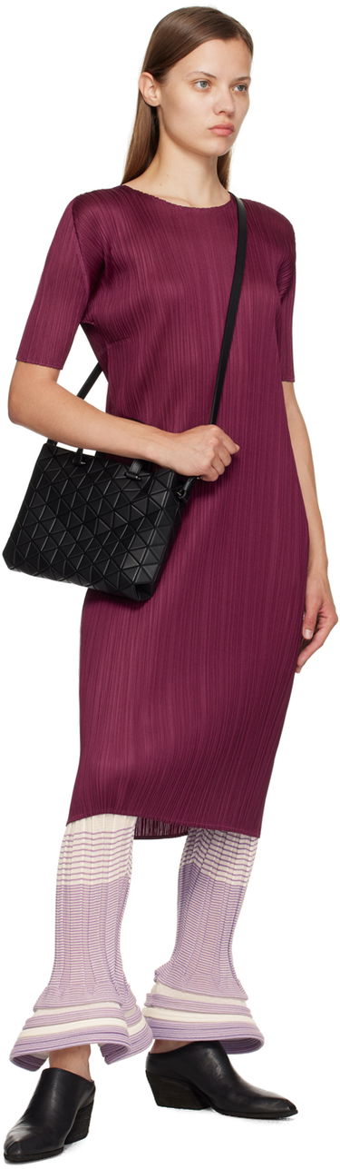 Kabelka BAO BAO ISSEY MIYAKE Geometric Pattern Matte Shoulder Bag Čierna | BB48AG204, 3