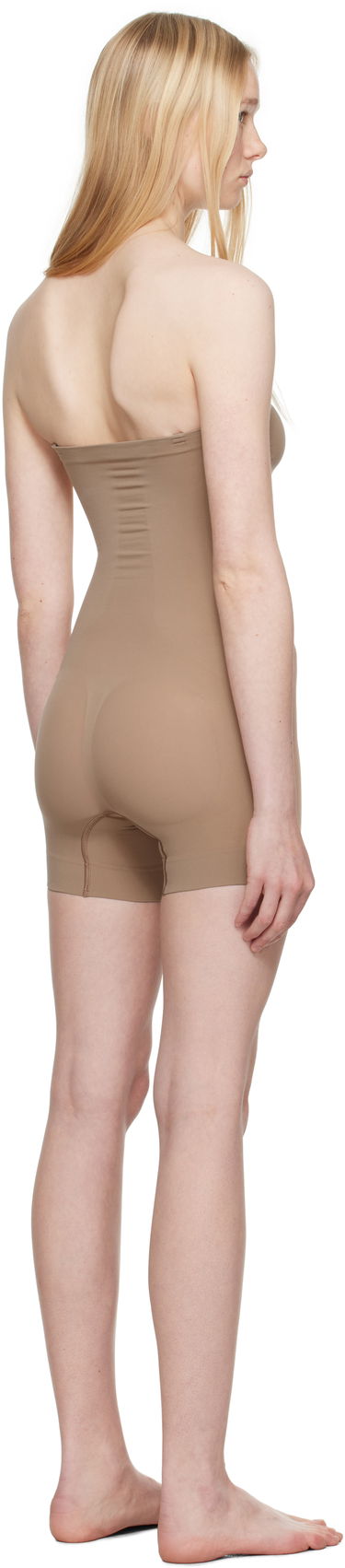 Body SKIMS SKIMS Seamless Sculpt Strapless Shortie Bodysuit Béžová | BD-MDT-2914, 2