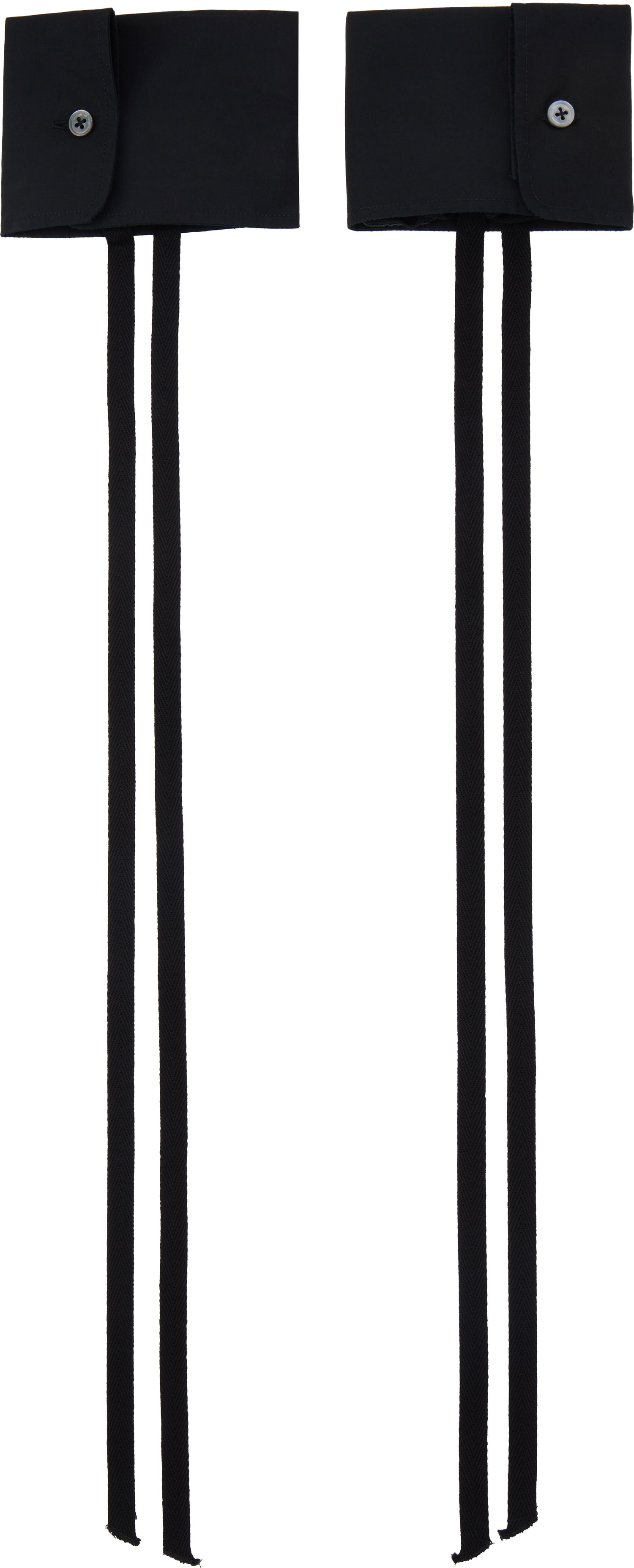 Košeľa Ann Demeulemeester Ann Demeulemeester Paal Shirt Cuff Bracelets Čierna | 2510-W-ACC71-FA555-099, 1