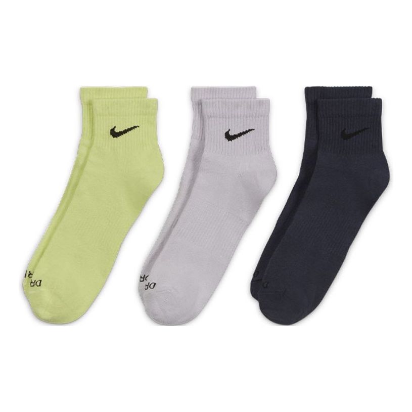 Ponožky Nike Plus Lightweight Ankle Socks - 3 Pairs Rôznofarebný | SX6893-913