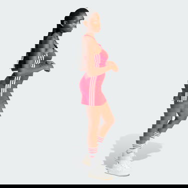 Šaty adidas Originals 3-Stripes Mini Dress Červená | IR8128, 3