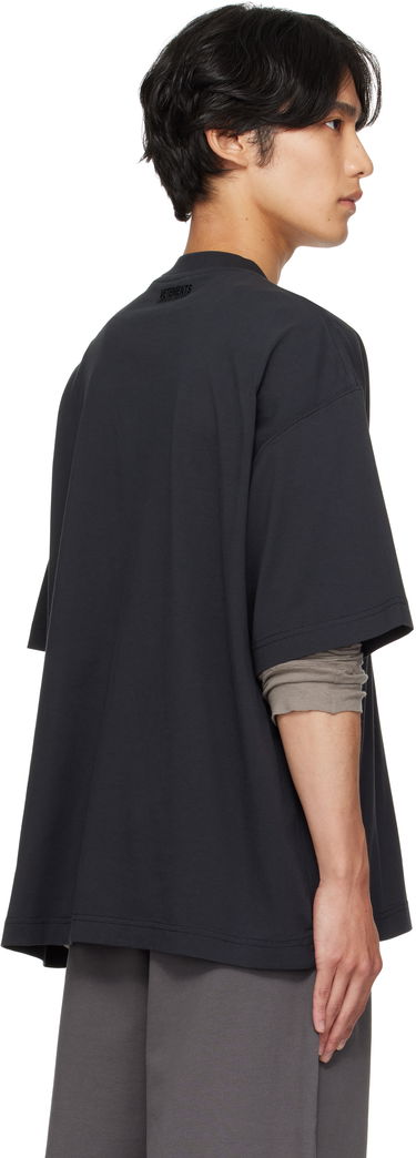 Tričko VETEMENTS Vetements Polizei Regular T-Shirt Čierna | UH76TR300B, 2