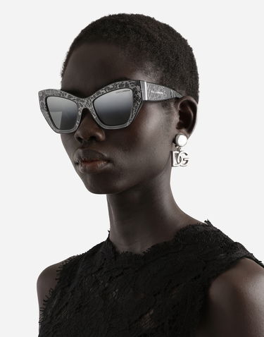 Slnečné okuliare Dolce & Gabbana Dolce & Gabbana DG Lace Sunglasses Metalická | VG4494VP06G9V000, 1