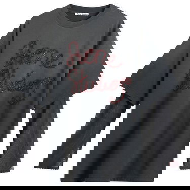 Tričko Acne Studios Edra Double Tinsel T-Shirt Šedá | AL0503-AA2, 1