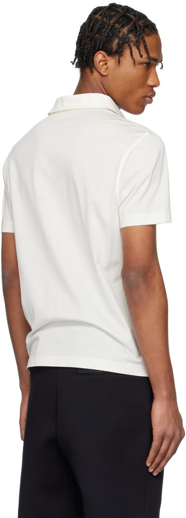 Polo tričko Moncler Moncler Archivio Short Sleeve Polo Biela | K10918A000188390X, 2