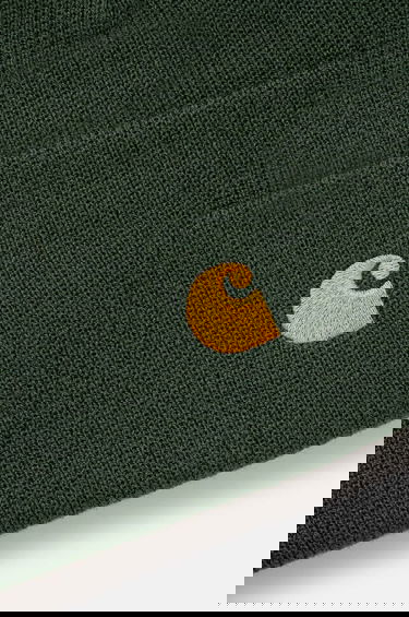 Kulicha Carhartt WIP Chase Beanie Zelené | I026222.2CXXX, 1