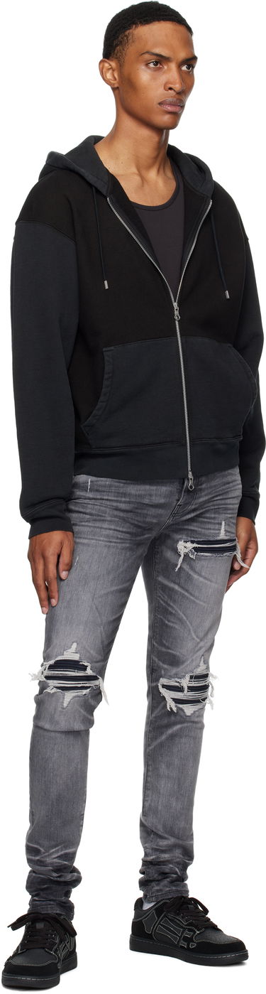Džínsy AMIRI AMIRI MX1 Jeans with Suede Patches Šedá | AMDNSY1158, 3