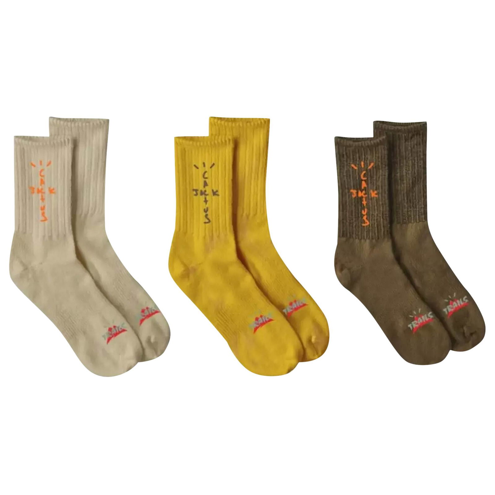Cactus Jack by Travis Scott Cactus Trails Hiking Socks Pack