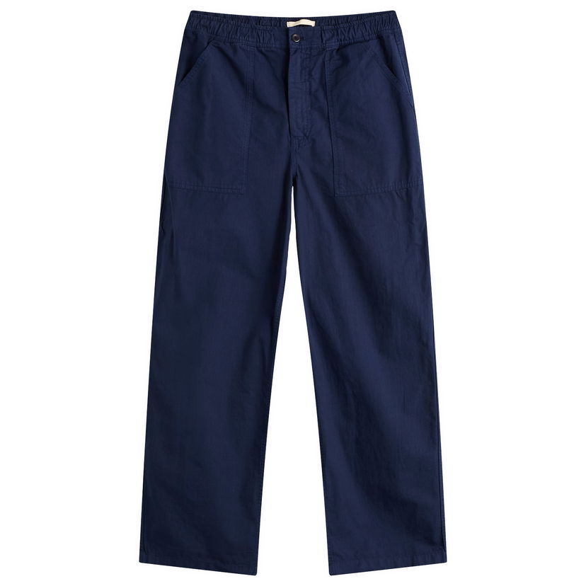 Nohavice NORSE PROJECTS Ragnar Relaxed Ripstop Pants, Size Large Navy | N25-0428-7555