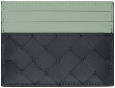 Peňaženka Bottega Veneta Intrecciato Credit Card Holder Zelené | 795612-VCPQ5-4176, 1