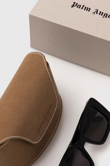 Slnečné okuliare Palm Angels Palm Angels Square Sunglasses Čierna | PERI057.521007, 2