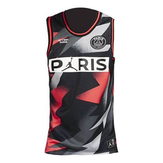 Tielko Jordan Jordan Paris Saint-Germain Mesh Jersey Čierna | BQ8357-010, 0