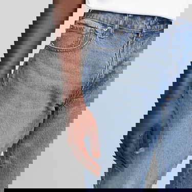 Džínsy GAP Denim Pants Straight Light Wash Modrá | 709159-00, 1