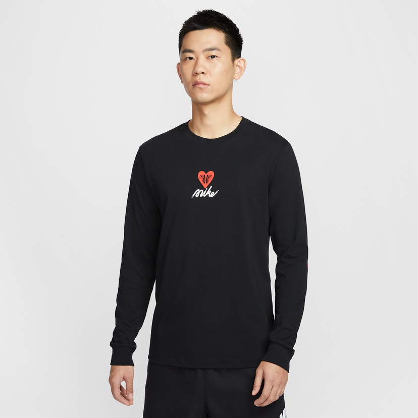 Tričko Nike Sportswear Long Sleeve T-Shirt Čierna | HV9807-010