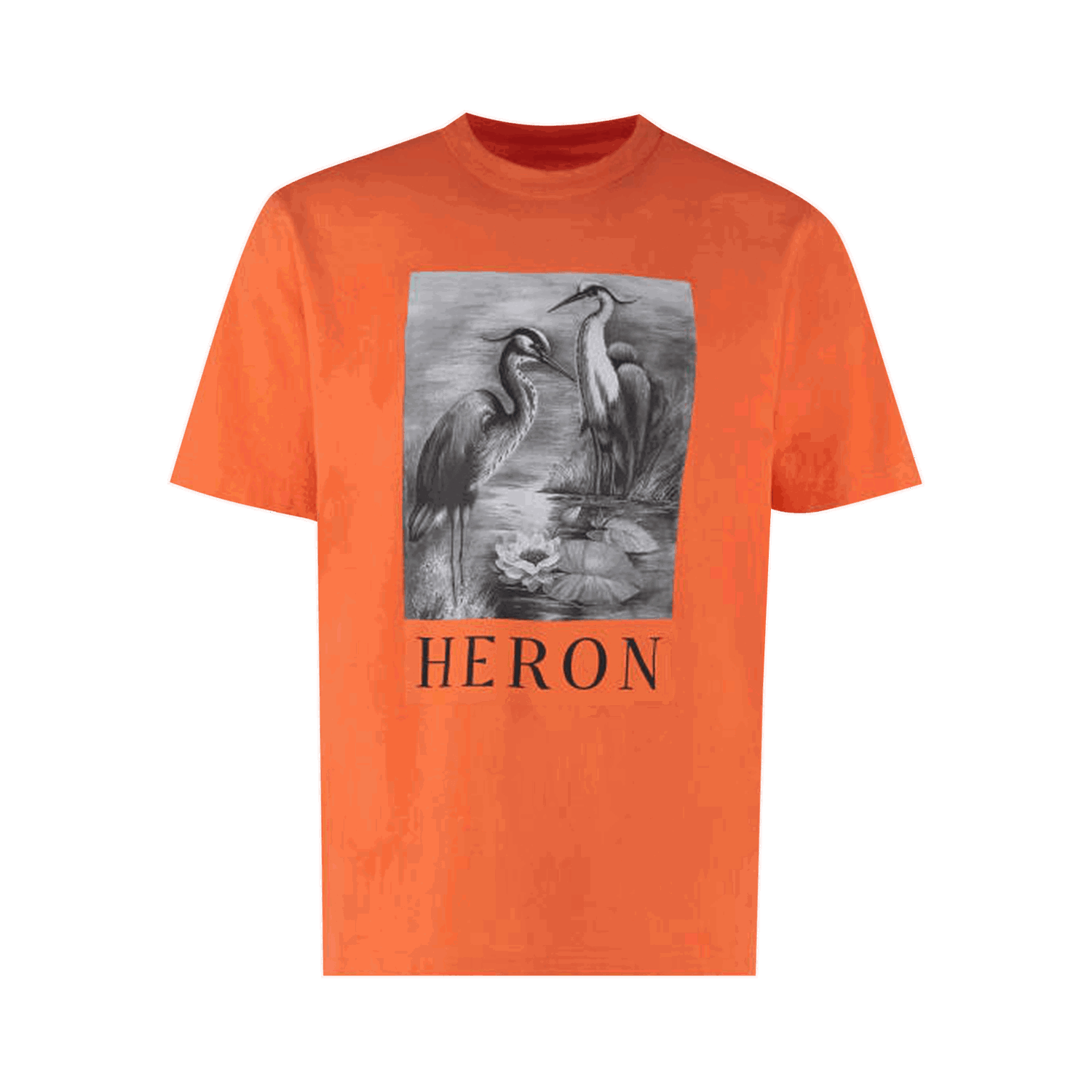 Tričko HERON PRESTON NF Heron Bw Tee Oranžová | HMAA032C99JER0032210, 0