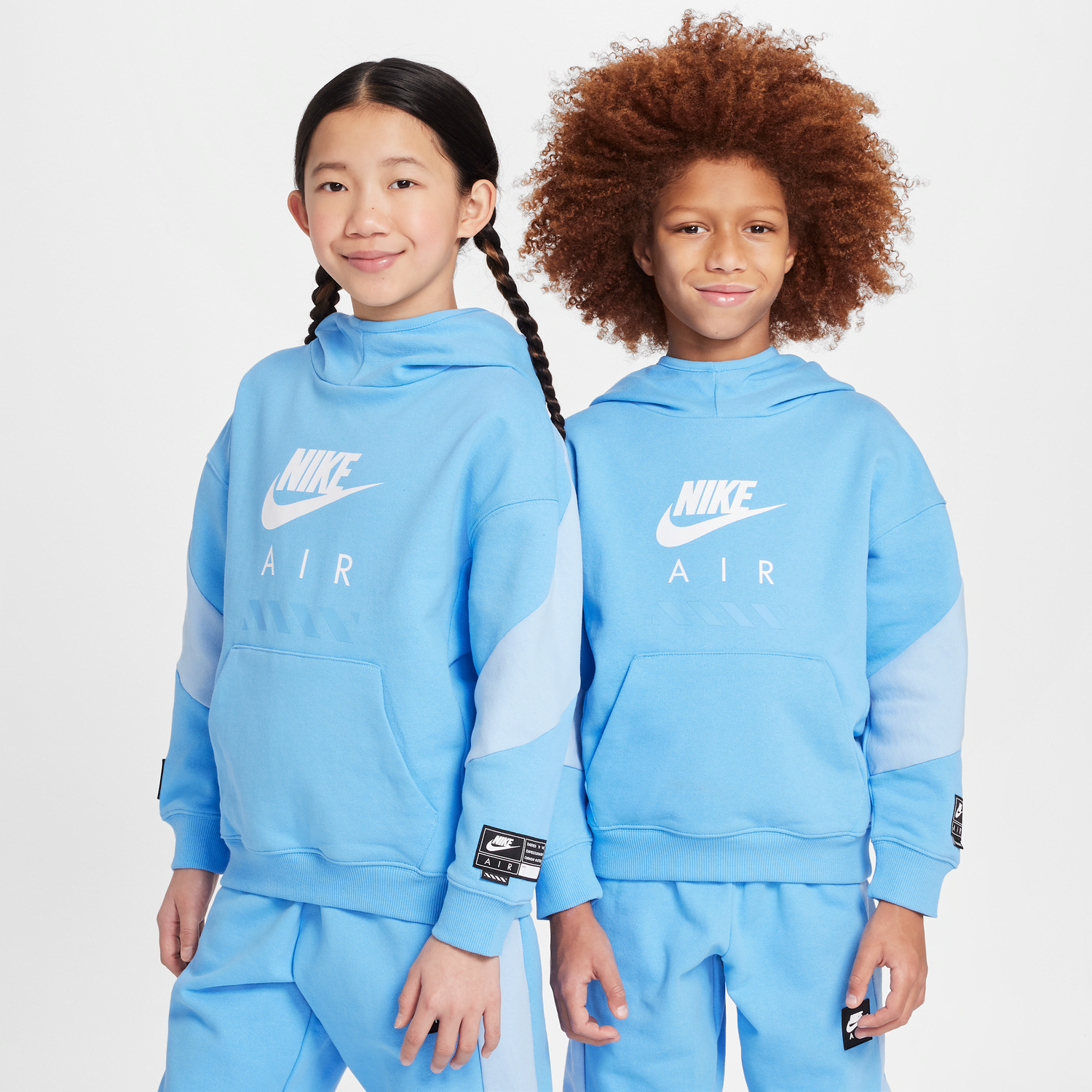 Mikina Nike Nike Air Fleece Hoodie Modrá | HF8812-412, 1