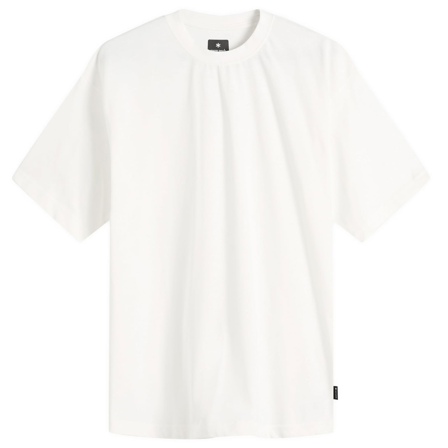 Tričko Snow Peak Snow Peak Back Printed Logo T-Shirt, Size Small Biela | NSD-TS-25AU004-OFW, 1