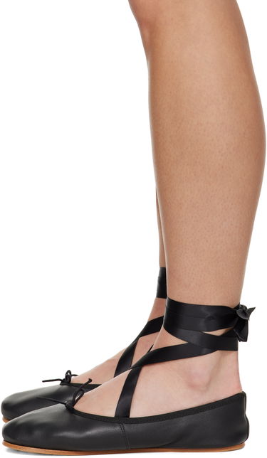 Oblečenie Repetto Repetto Sophia Ballerina Flats with Ankle Ties Čierna | V4231VE, 2