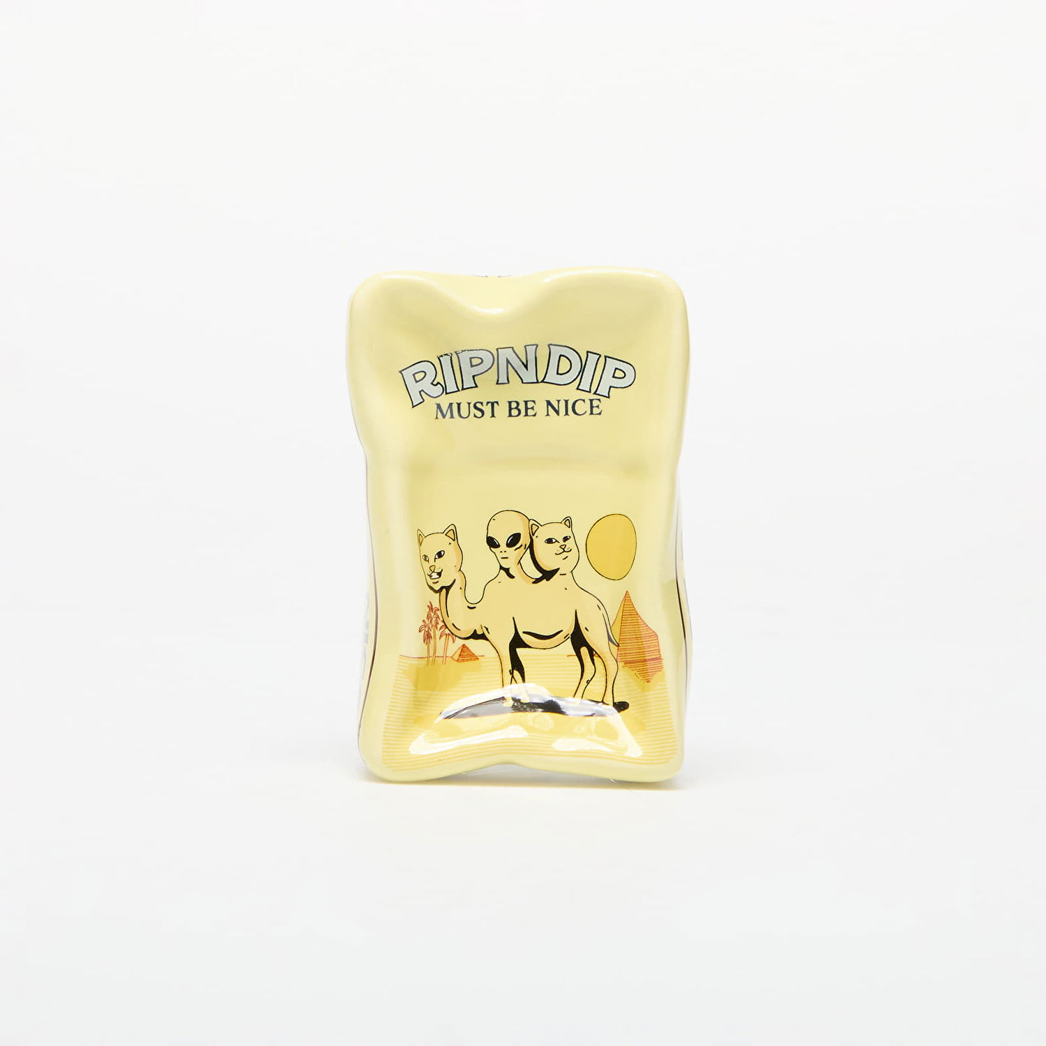 Home decor RIPNDIP Barnum Ceramic Ash Tray Yellow Universal Žltá | RNDFAL24260, 1