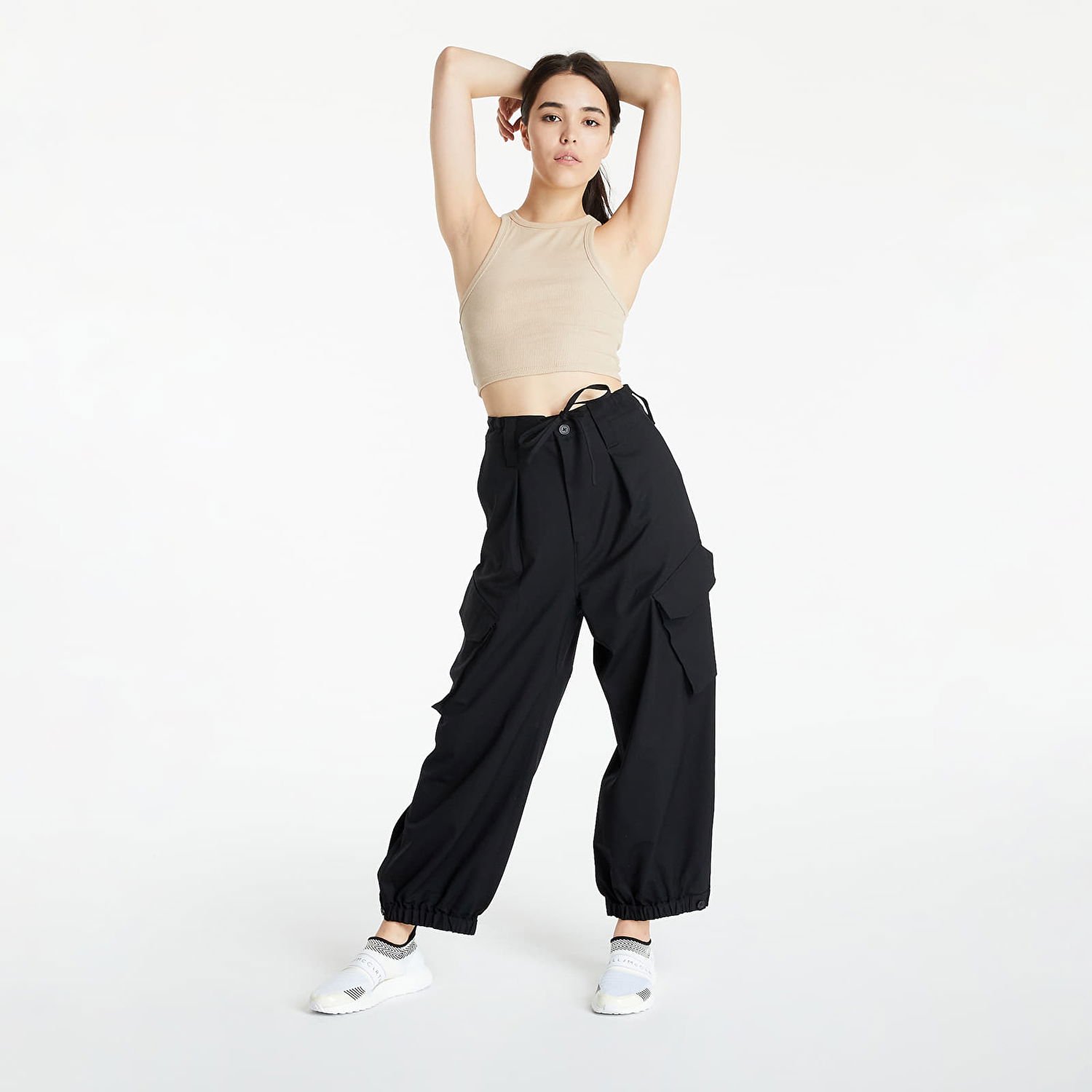 Cargo nohavice Y-3 Classic Refined Wool Stretch Cargo Pants Čierna | GV2794, 1