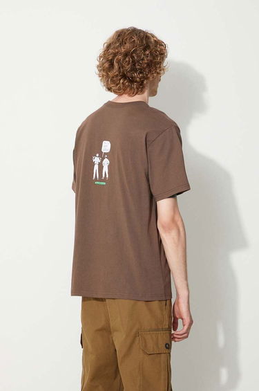 Tričko thisisneverthat Graphic Print T-Shirt Hnedá | TN231TTSST20, 2