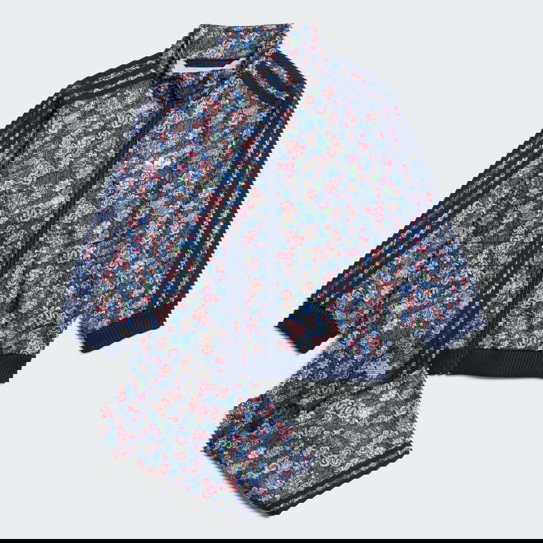 Súprava adidas Originals Kids' adidas Originals x Liberty London Firebird Track Suit Modrá | JC8032, 0