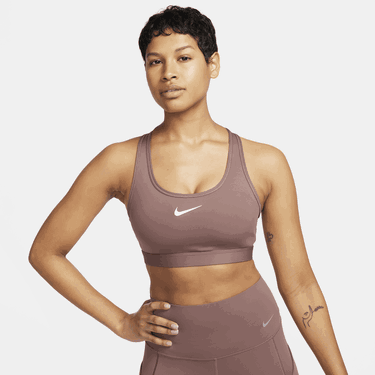 Podprsenka Nike Swoosh Medium Support Padded Sports Bra Ružová | DX6821-208, 4