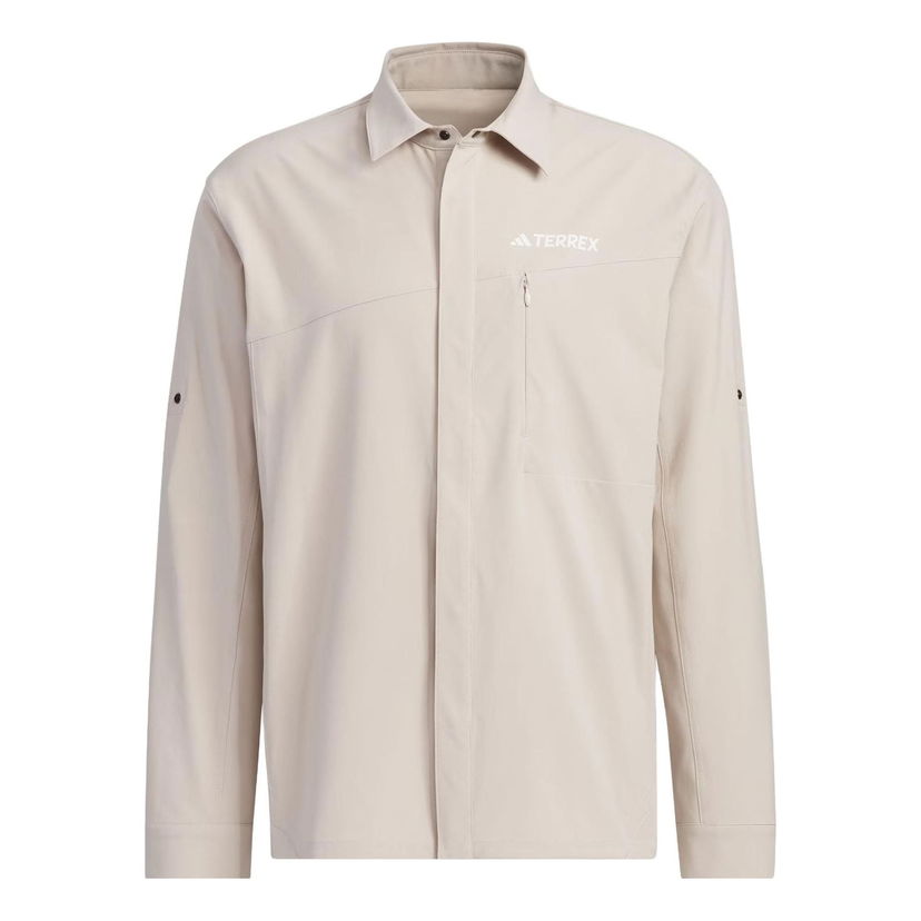 Košeľa adidas Performance Terrex Long Sleeve Shirt Béžová | IL8943