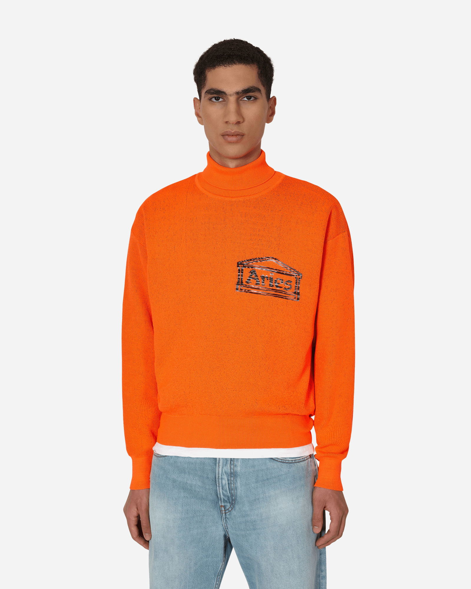 Temple Fluro Turtleneck Sweater