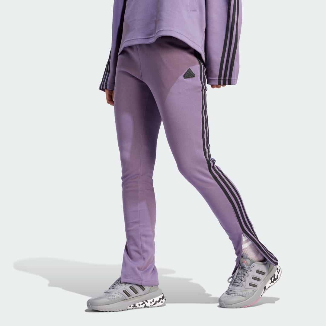 Tepláky adidas Performance Future Icons 3-Stripes Track Pants Fialová | IL3043, 0