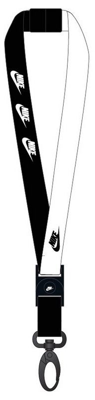Kľúčenka Nike Premium Lanyard Printed Keychain Čierna | 9031-8-010, 0
