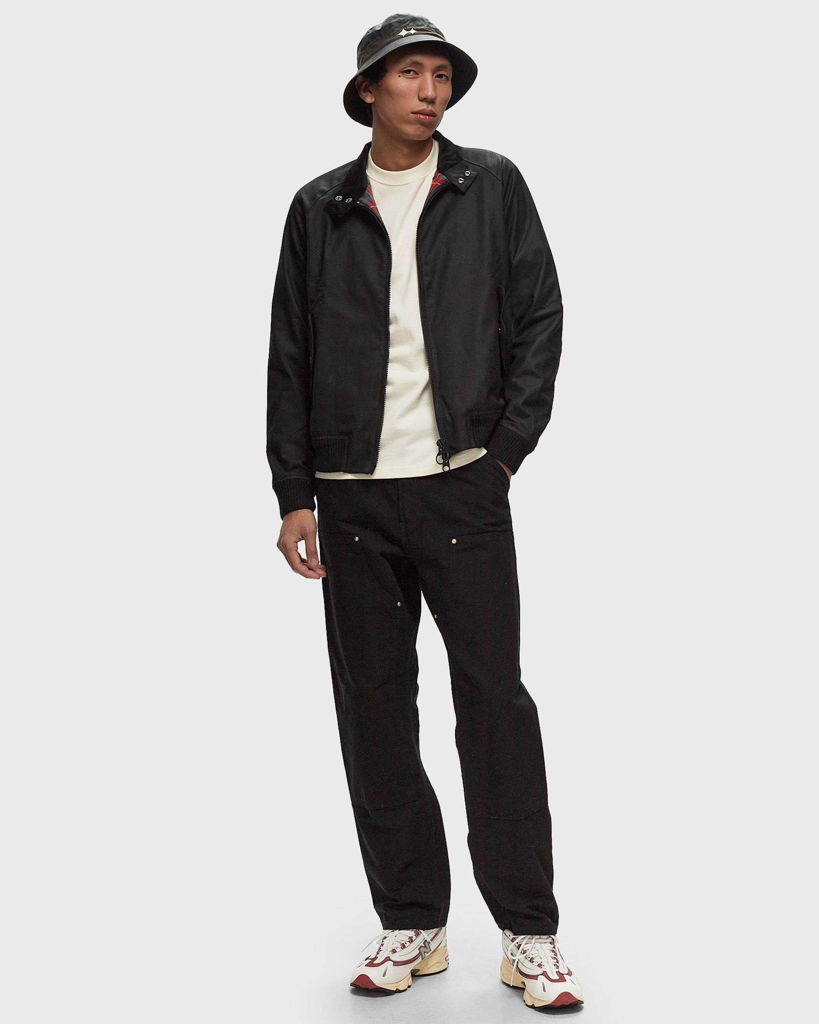 Porton Wax Bomber Jacket