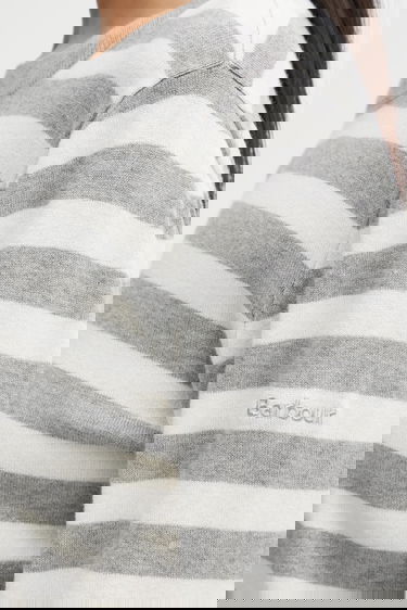 Sveter Barbour Lois Striped Cashmere Blend Knitted Jumper Rôznofarebný | LKN1707WH51, 3