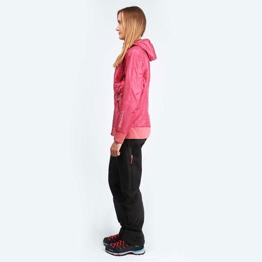 Vetrovka Salewa Salewa Pedroc Hybrid TirolWool Hooded Jacket Ružová | 27428-6571, 4
