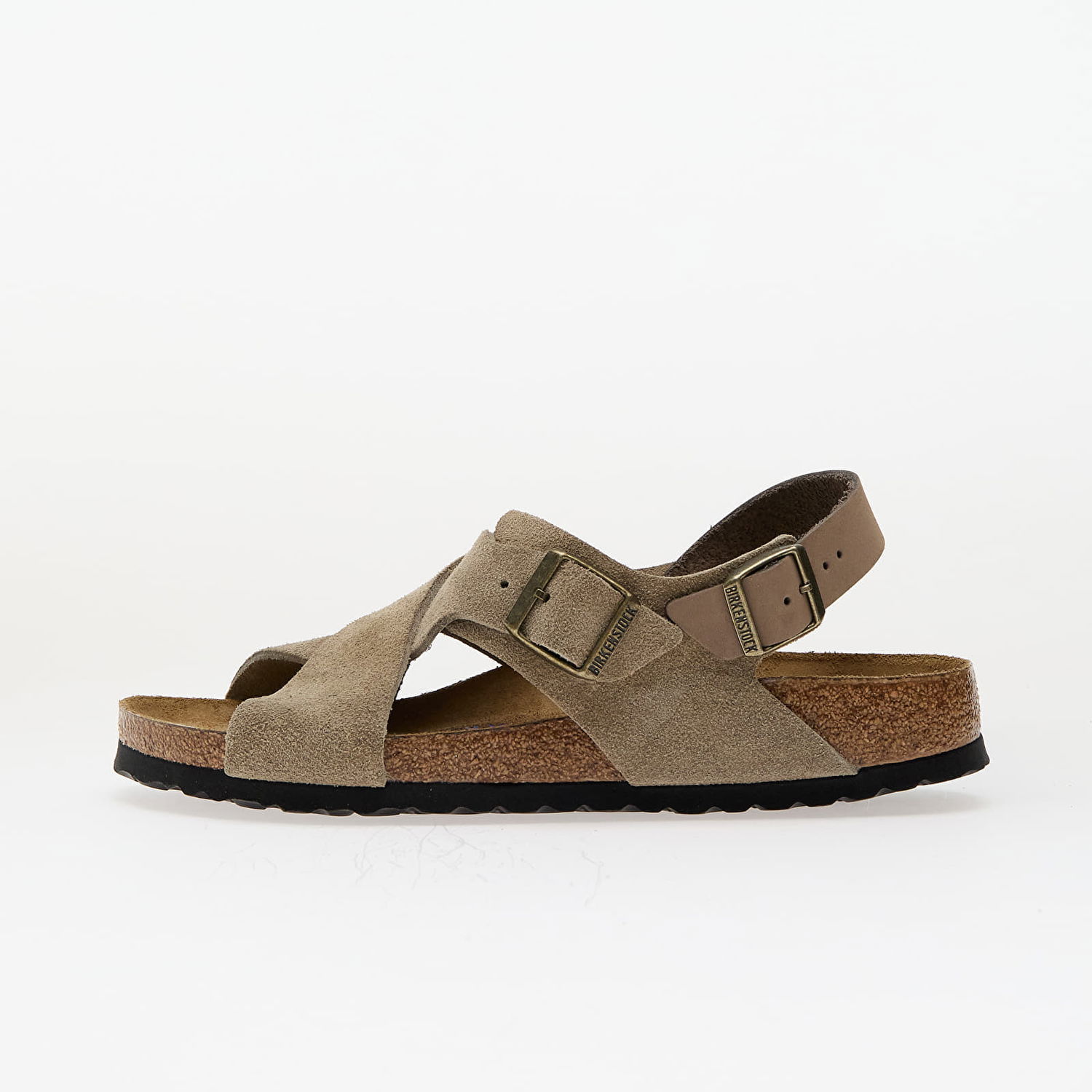 Tenisky a topánky Birkenstock Birkenstock Tulum II Suede Leather Nubuck Sandals Hnedá | 1029834, 0