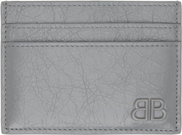 Peňaženka Balenciaga Balenciaga Monaco Card Holder Šedá | 7665472AA0W, 0